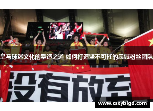 皇马球迷文化的塑造之道 如何打造坚不可摧的忠诚粉丝团队